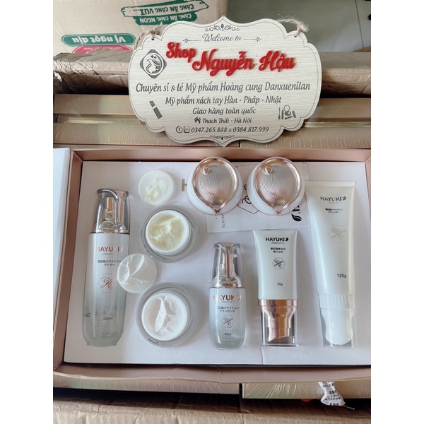 Bộ Hayuki Luxury Nhật Bản 6 Sản Phẩm Chính Hãng