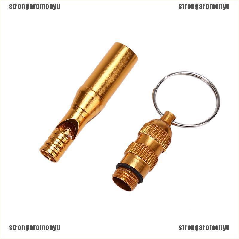 1 Còi Thổi Đi Cắm Trại Bằng Nhôm