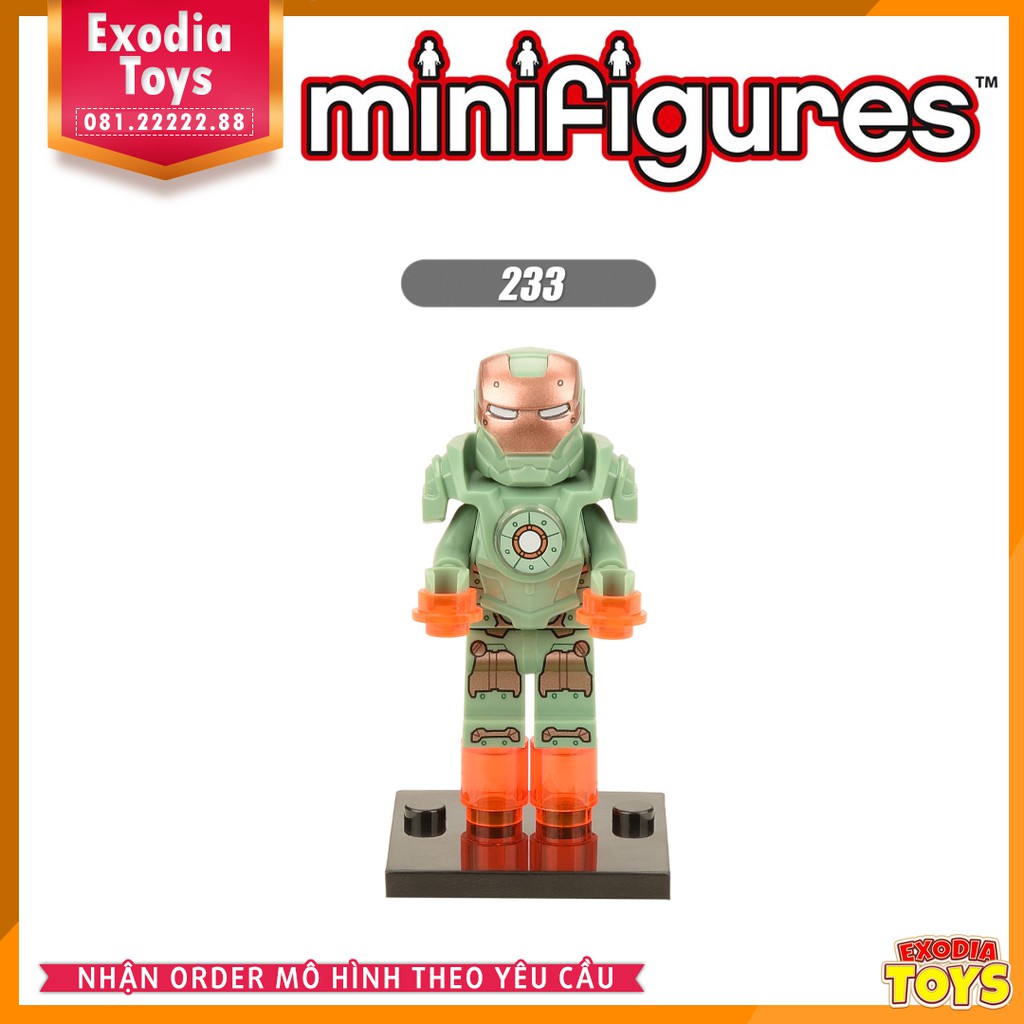 Xếp hình minifigure siêu anh hùng Avengers và X-Men - Đồ Chơi Lắp Ghép Sáng Tạo - X0109