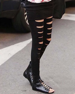 Quần legging rách Navi co dãn