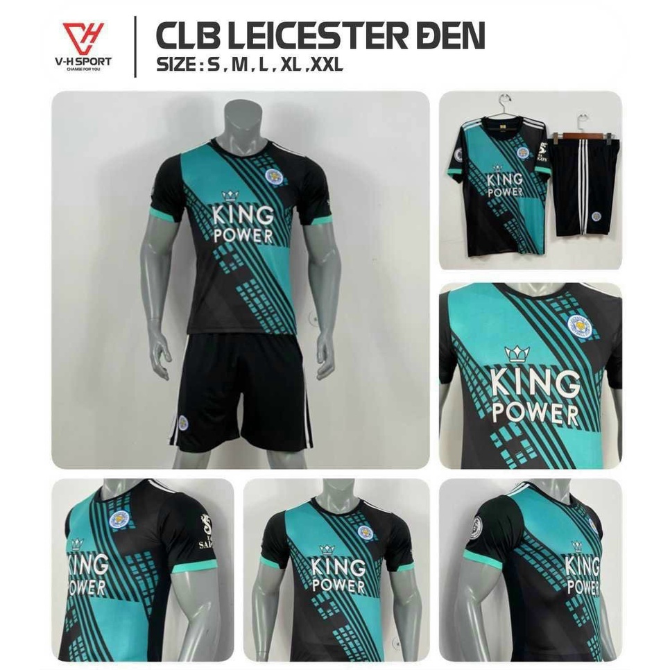 Bộ quần/áo thể thao, Bộ áo bóng đá Leicester City 2021 - 2022 sẵn kho, giá tốt chất vải mềm mát mịn, thấm hút mồ hôi.