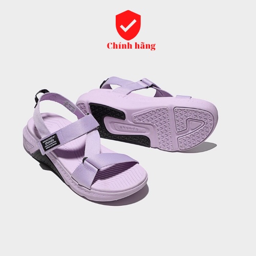 Sandals F7 Racing đế tím phối đen quai tím F7R9292