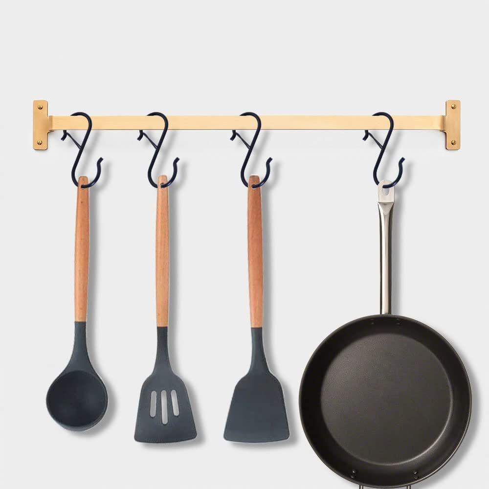 ZAIJIE24 Bộ 4 Móc Khóa Chữ S Chống Rơi An Toàn Cho Nhà Tắm