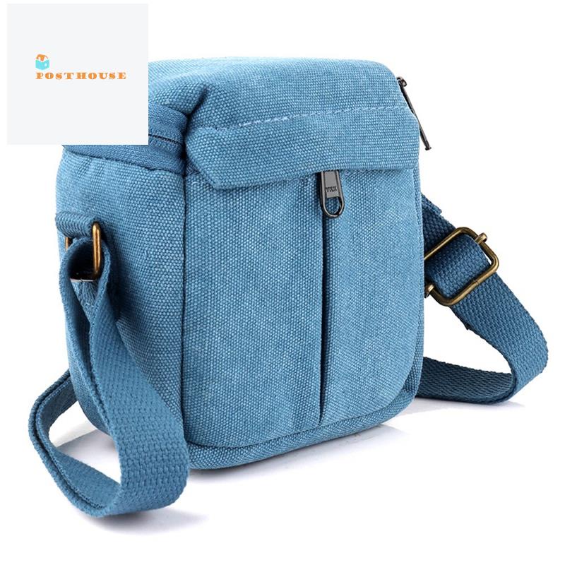 Mirrorless Camera Bag Casual Photography Bag Shoulder for Canon Sony Mirrorless Canvas Camera Bag