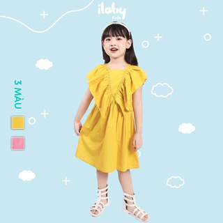 [25.6 GIẢM 40K ĐƠN 299K] Váy bé gái ILABY họa tiết cánh tiên điệu đà [IG00250321]