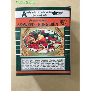 --- hộp 10 gói phân bón rong biển seaweed nk canada 10gr/gói chất, giá rẻ.