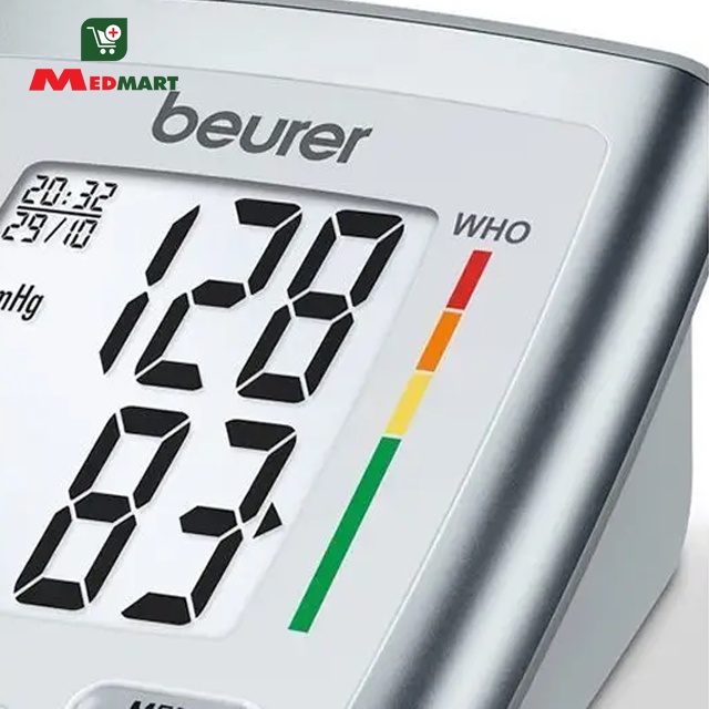 Máy Đo Huyết Áp Bắp Tay Tự Động Beurer BM35 [Nhập Khẩu Đức], Bảo Hành 3 Năm Chính Hãng – Medmart