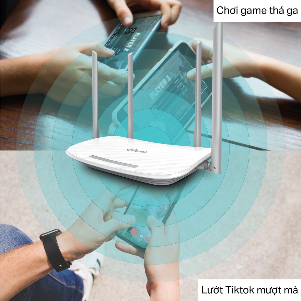 [Hỏa Tốc] Bộ Phát Wifi TP-Link Archer C50 Chuẩn AC 1200Mbps