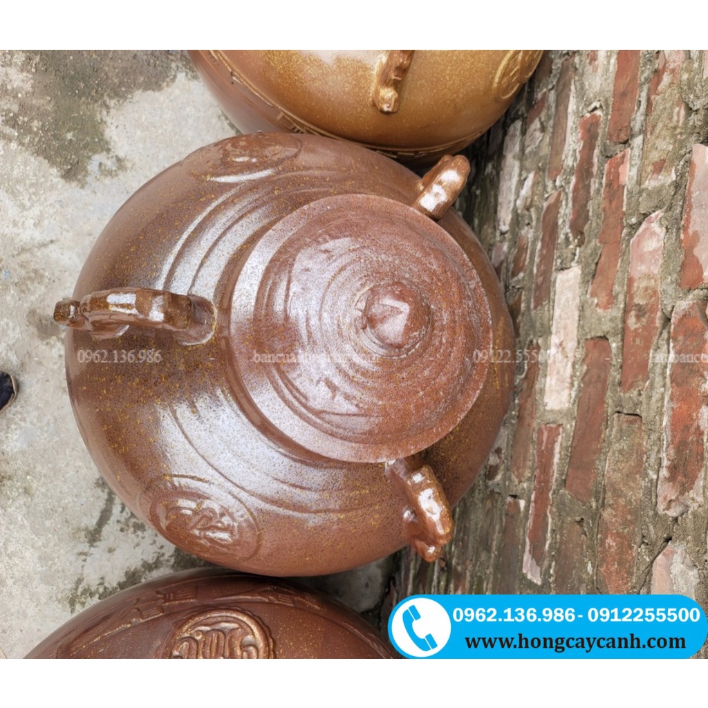 Chum Sành Không Tráng Men Cao Cấp 120 Lít II 130 Lít