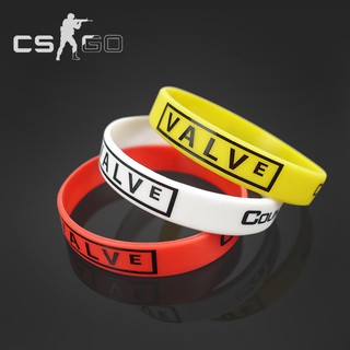 [Có Đen]  Vòng Tay CSGO - Cao Su Dẻo - Chống Nước - Co Dãn Tốt