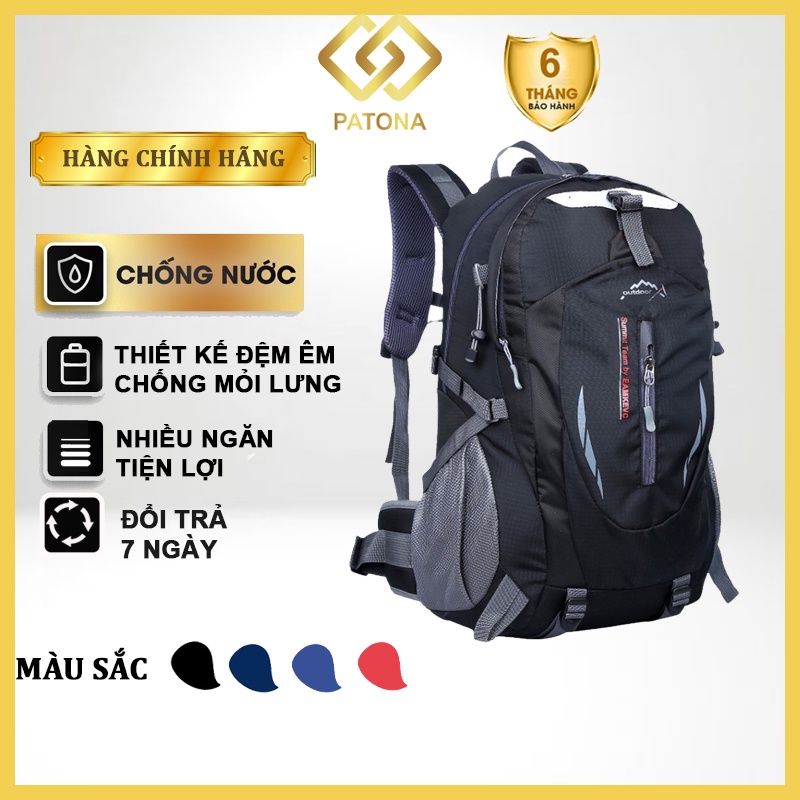Balo du lịch leo núi đi phượt 35L siêu bền siêu nhẹ - Chống nước cao cấp mã 301