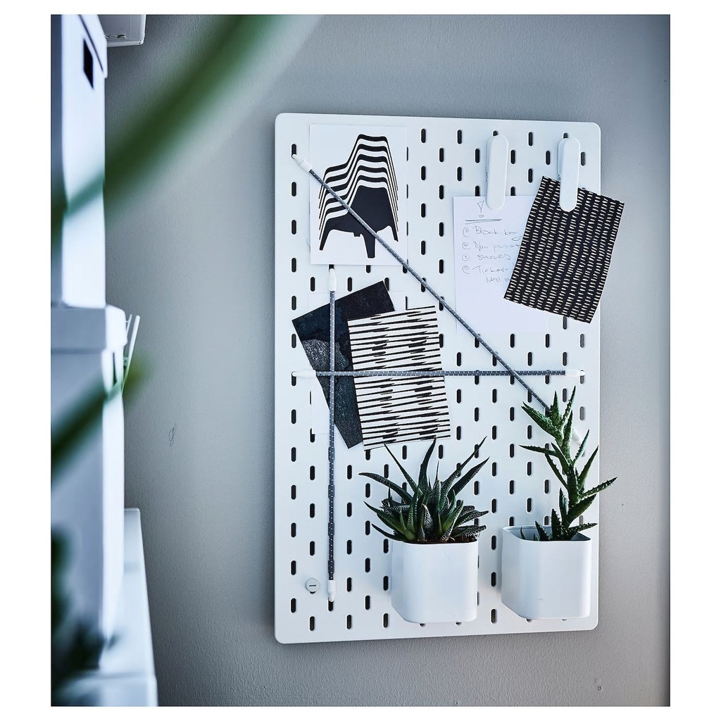 Bảng cài treo tường pegboard Skadis IKEA 36cm