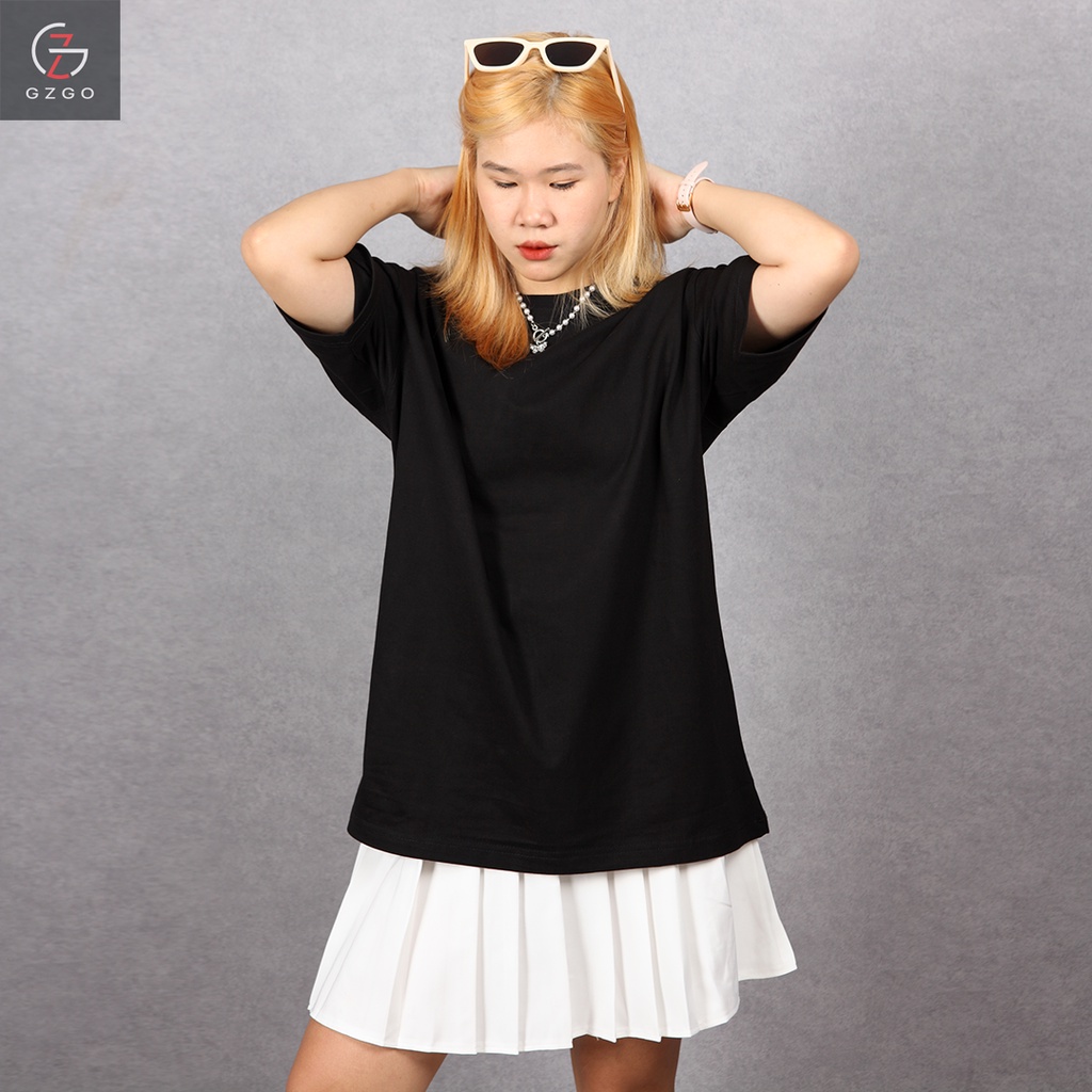 Áo thun unisex nam nữ áo thun cặp nam nữ chất cotton đẹp cổ tròn basic phom rộng Nhã Dung Store