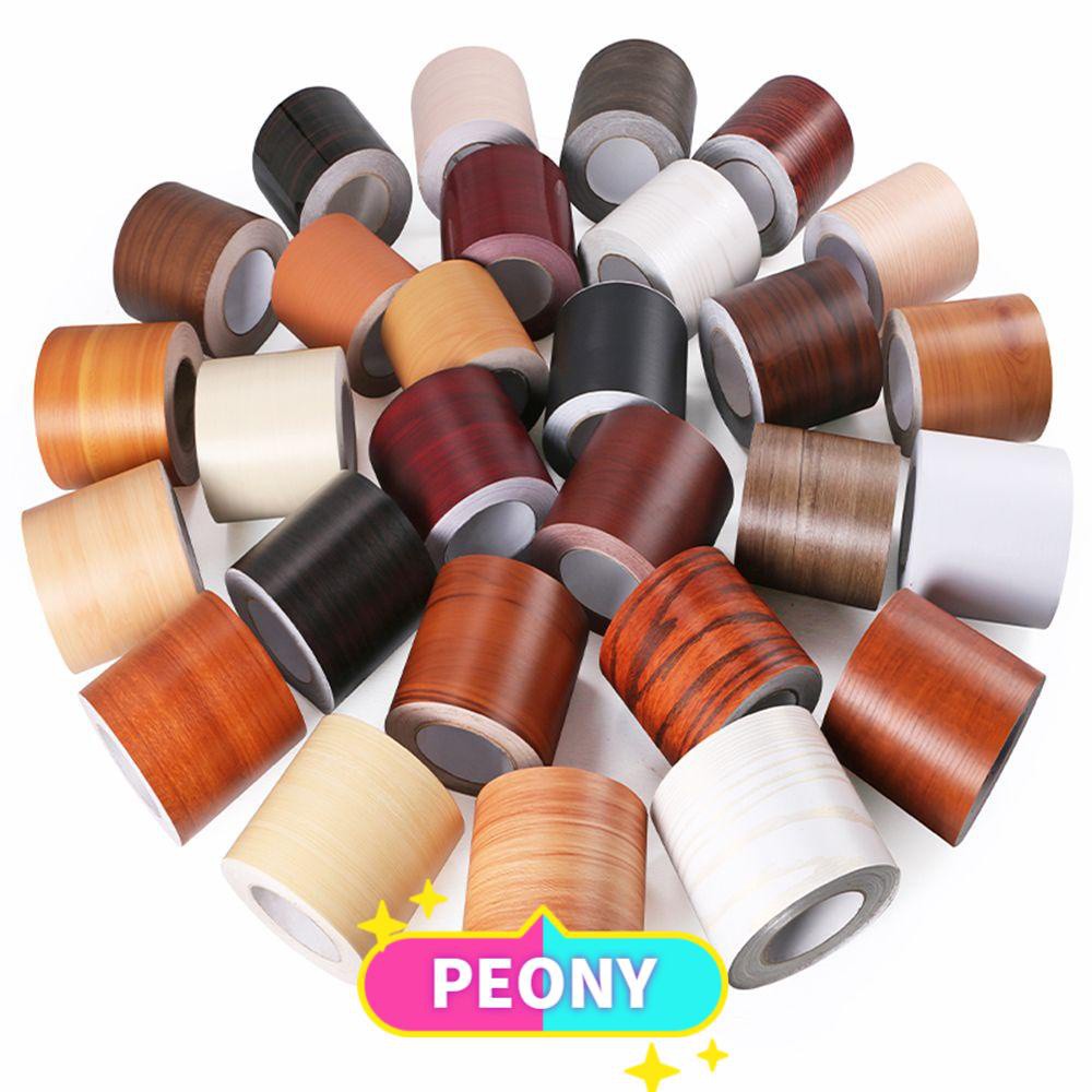 Giấy Dán Tường Bằng Pvc Tự Dính Họa Tiết Vân Gỗ Nhiều Màu Chống Nước Trang Trí Nhà Cửa