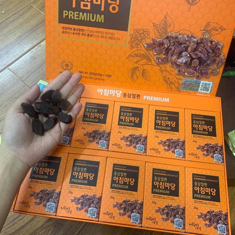 Sâm Lát Tẩm Mật Ong Hàn Quốc Achimadang Cao Cấp 200gr