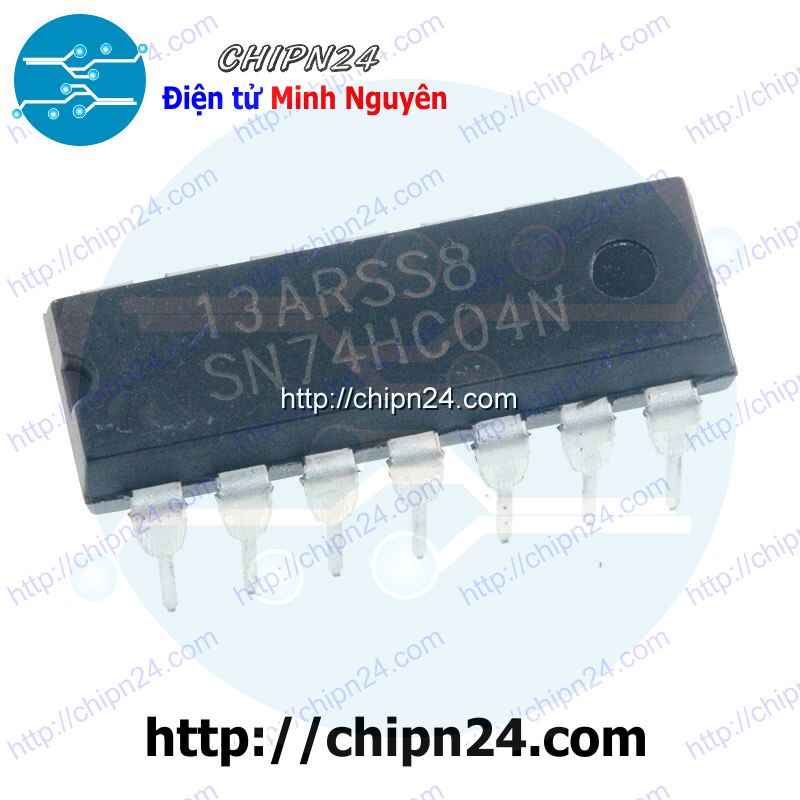 [3 CON] IC 74HC04 DIP-14 (7404 74HC04N)