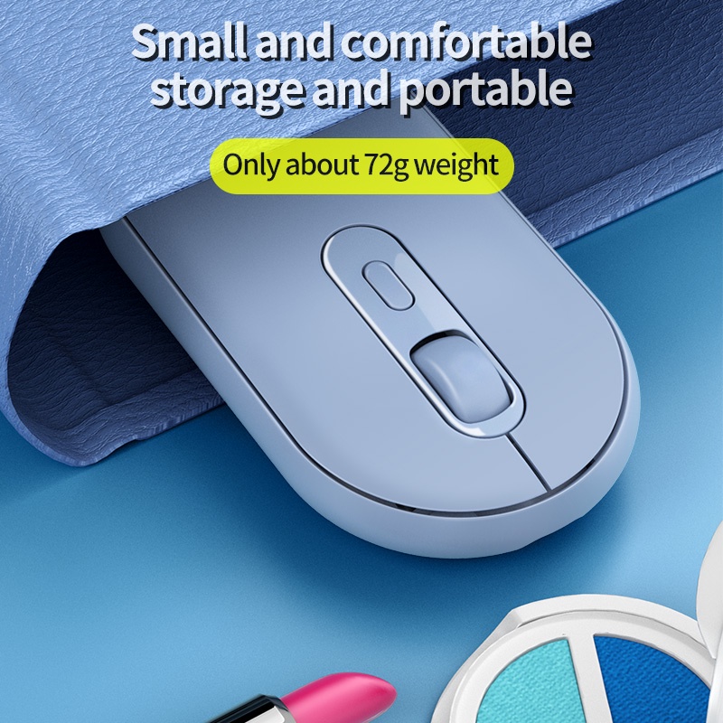 Chuột không dây MC MC502 2.4G Bluetooth có đầu nhận USB