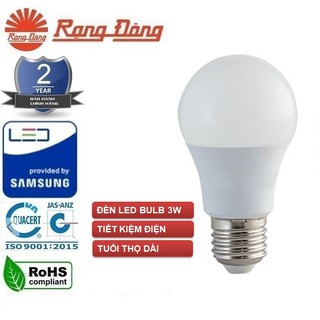 Bóng Đèn LED Bulb 3W Rạng Đông