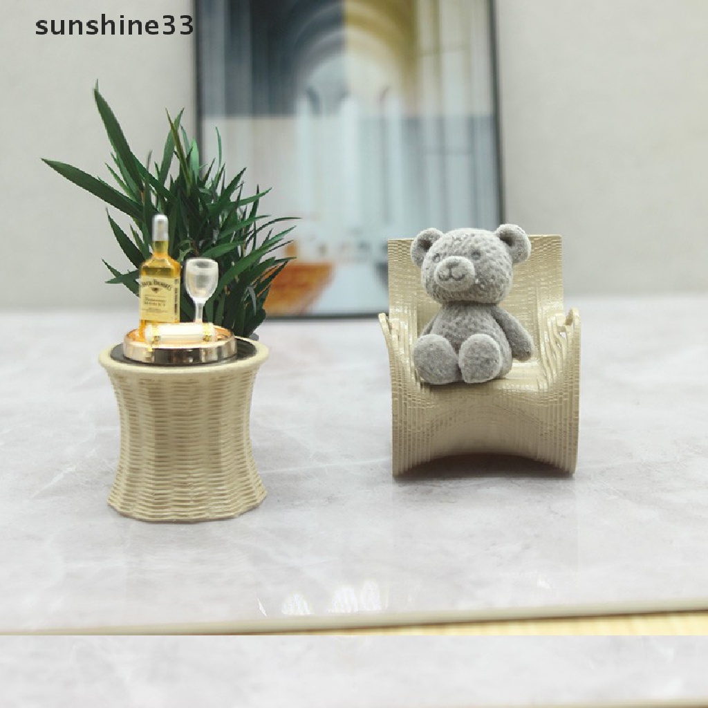 Mô Hình Ghế Sofa Mini Trang Trí Nhà Búp Bê