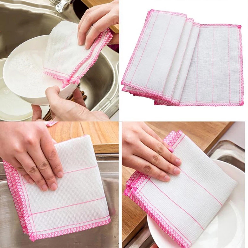 Khăn Lau Chén Dĩa Chống Dầu Mỡ Tiện Dụng