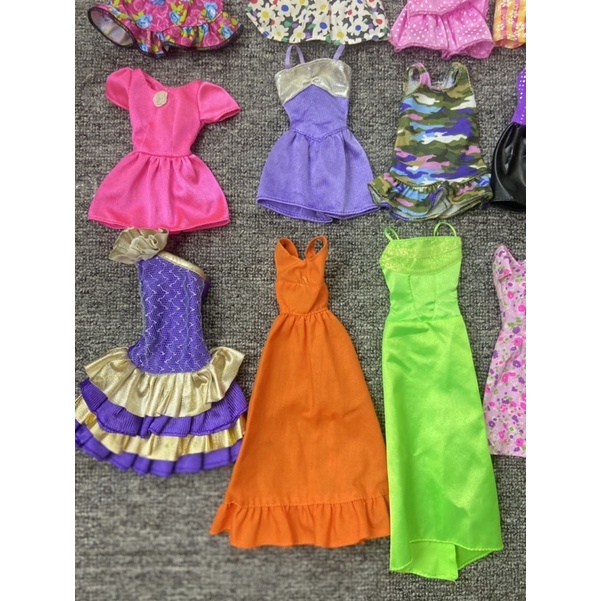 QAA8-ĐẦM CHO BÚP BÊ BARBIE