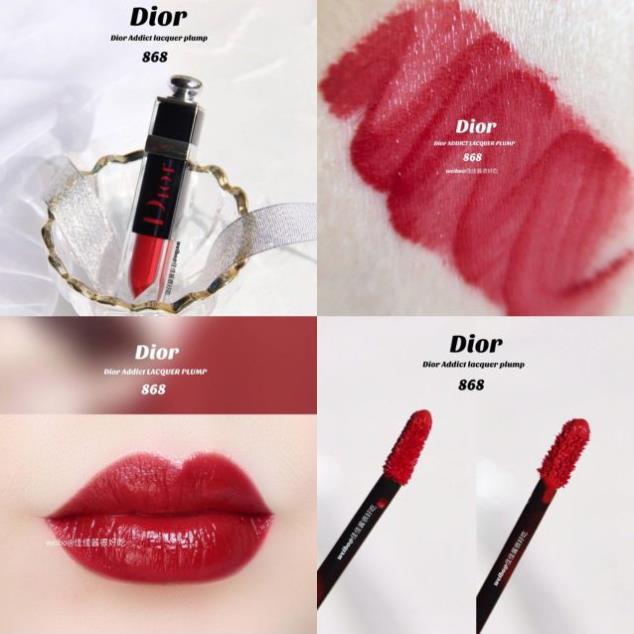 Son Dior Addict Lacquer Plump, son kem dưỡng môi dior cho môi căng bóng, mịn màng,đầy cuốn hút, etudehouse