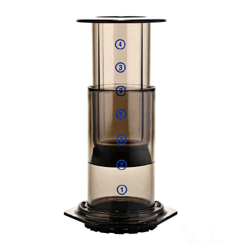 NIKI New Filter Glass Espresso Coffee Maker Portable Cafe French Press CafeCoffee Pot For AeroPress Machine