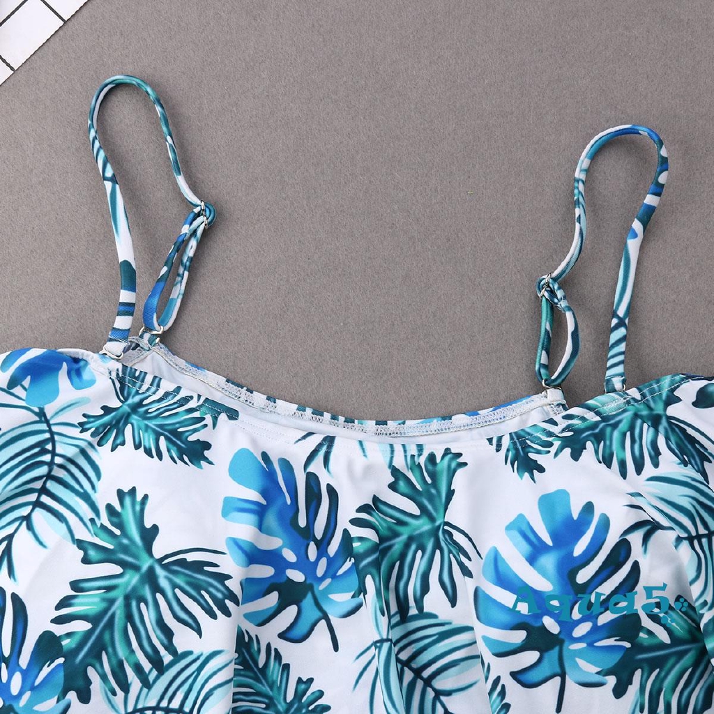 Set bikini hoa xinh xắn dành cho bé gái