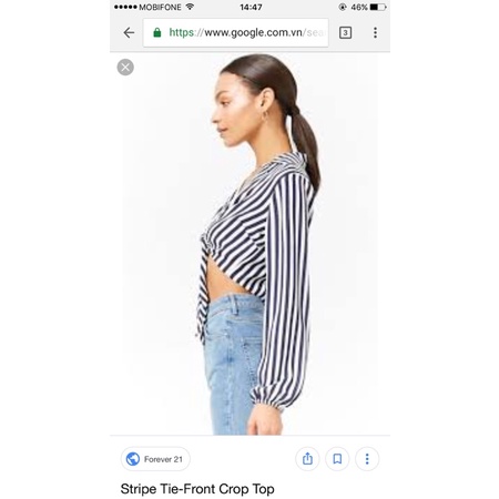 Áo Croptop F21