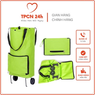 Túi Đi Chợ Có Bánh Xe - Xe kéo đi chợ gấp gọn