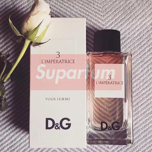[CHÍNH HÃNG] Nước hoa nữ D"G 3 L’Imperatrice EDT