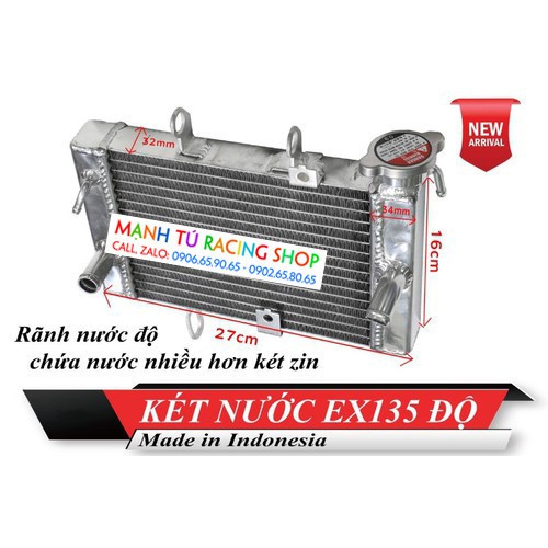 két nước xe exciter 135 độ