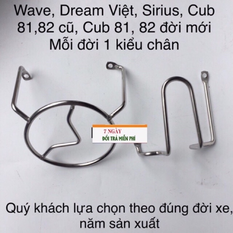Bộ bảo vệ máy lốc máy xe ưwave cá 110, wave S110, rsx