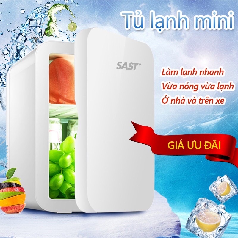 Tủ Lạnh Mini SAST- AMOI 8L-12L-16L Tiện Dụng  Bảo Quản Mĩ Phẩm, Đồ Ăn ....