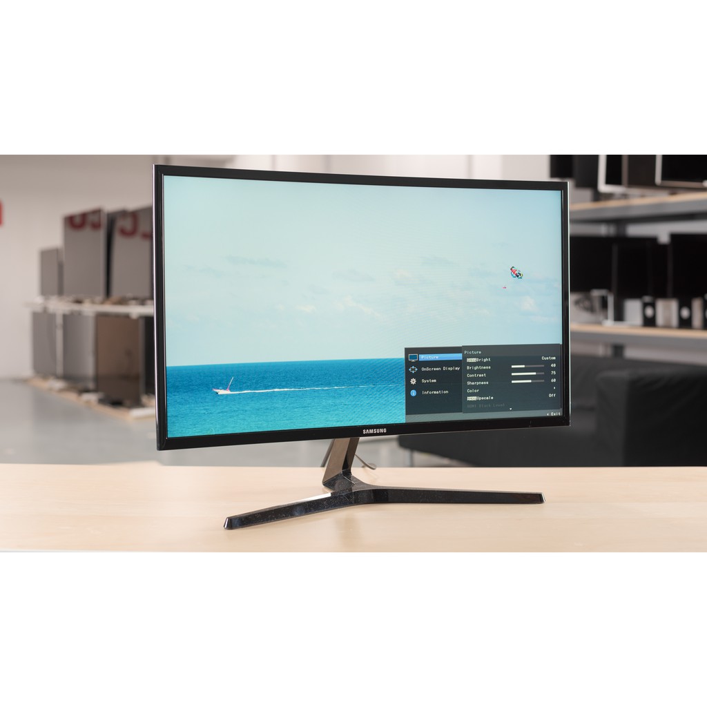 màn hình cong samsung 24F396 IPS Full HD led đẹp Mới 100% | BigBuy360 - bigbuy360.vn