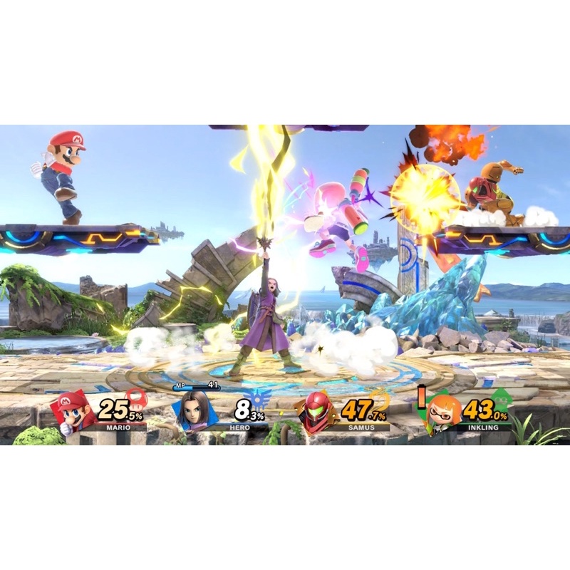 Thẻ Game Nintendo Switch : Super Smash Bros Ultimate Likenew