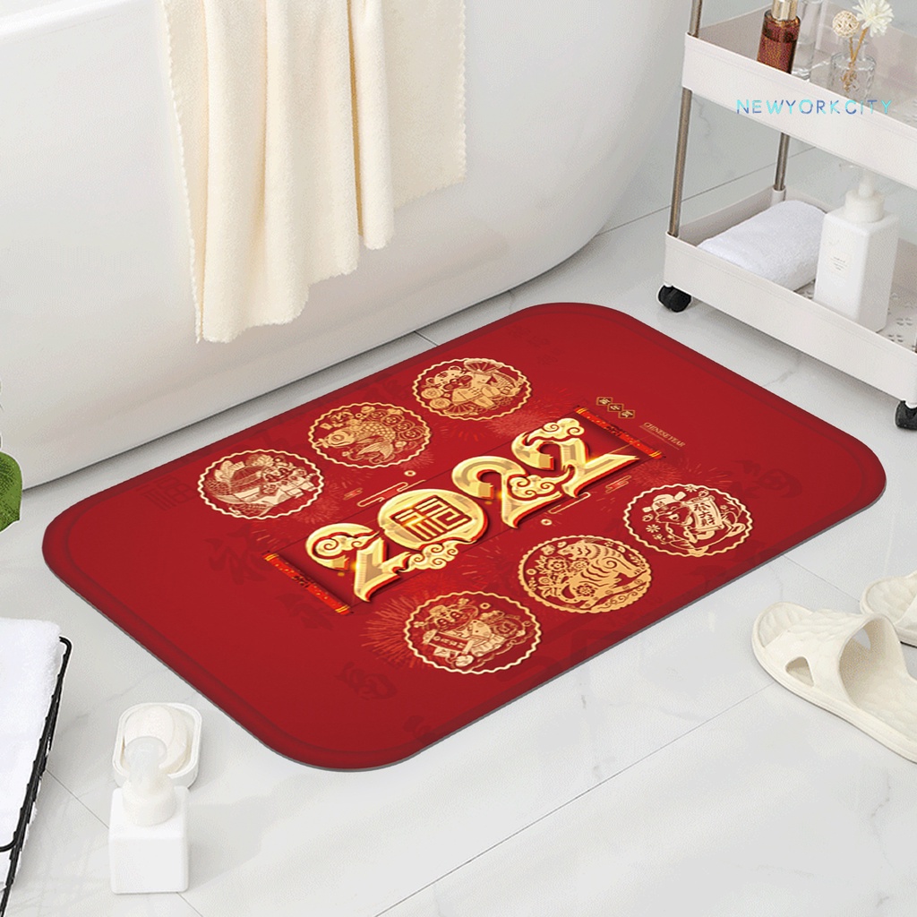 Thảm lót sàn Chống Dầu Thoải Mái Họa Tiết Dễ Thương