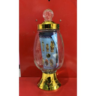 Bình ngâm rượu sâm thủy tinh 3.95 lít