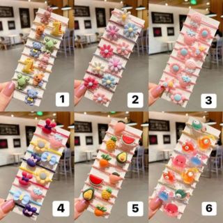 Buộc tóc cho bé set 10 sợi