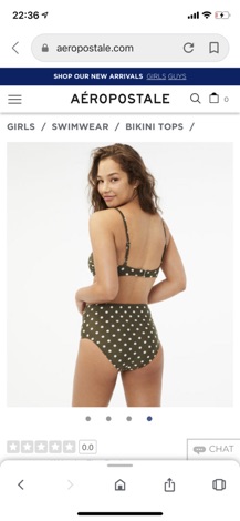 Bikini cạp cao xuất dư xịn chấm bi size M L XL