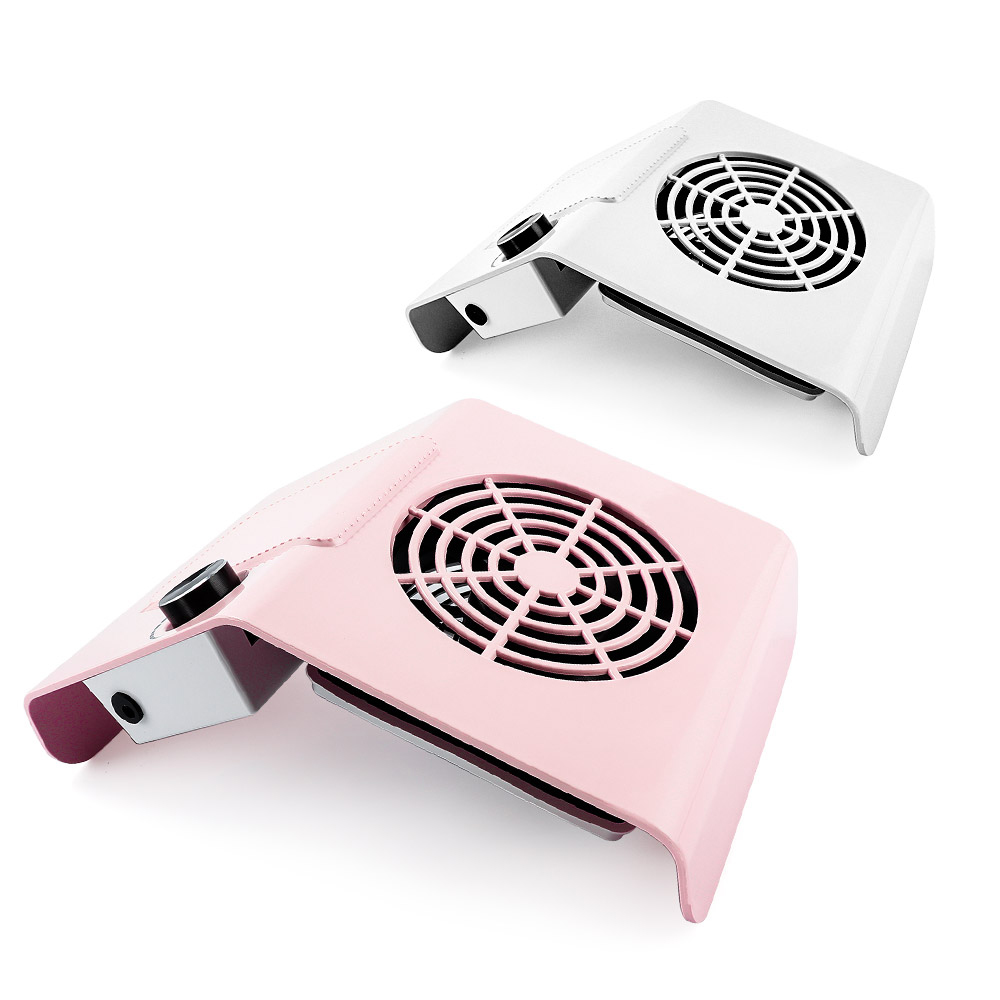 【READY STOCK】80W Electric Nail Art Dust Vacuum Cleaner Suction Collector Manicure Machine