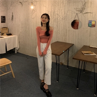 Áo Thun Nữ Tay Dài Cổ Tròn