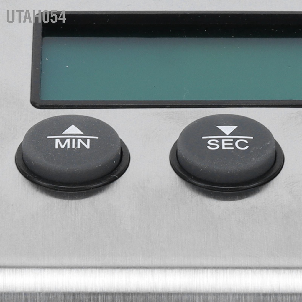 [Hàng HOT]  Nhiệt kế dây điện tử có dây đo chất lỏng nhà bếp - nhiệt kế kẹo có dây kỹ thuật số Hẹn giờ với giá đỡ【Utah054】