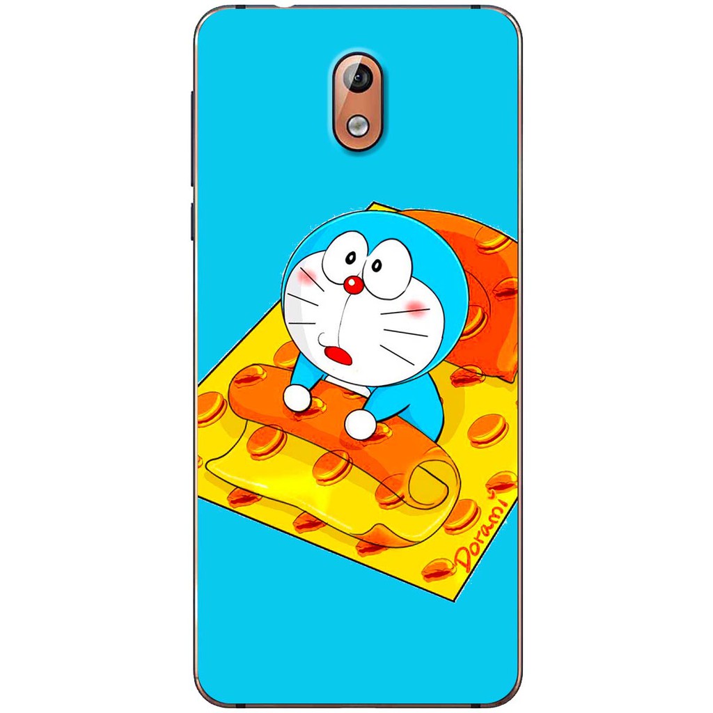 Ốp lưng nhựa dẻo Nokia 2, Nokia 3.1, Nokia 6 2017 Doraemon thức giấc