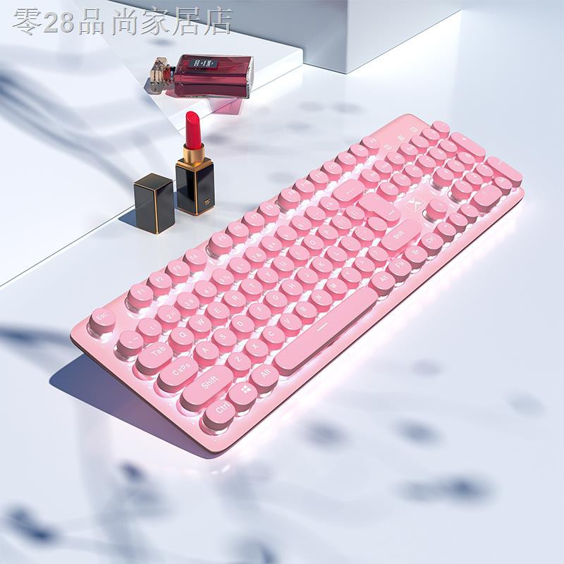 Bộ Chuột Và Bàn Phím Máy Tính Có Dây Kiểu Dáng Dễ Thương Cho Nữ | BigBuy360 - bigbuy360.vn