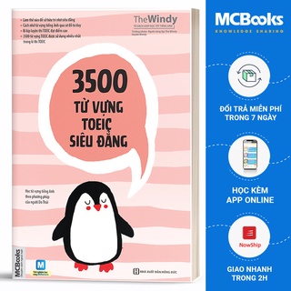 Sách - 3500 Từ Vựng Toeic Siêu Đẳng Bản 2 Màu Dành Cho Người Luyện Thi Toeic - Học Kèm App Online