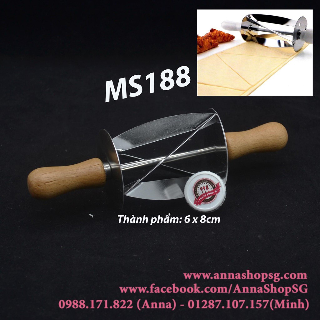 CÂY CẮT BỘT LÀM BÁNH CROSSANT MS188