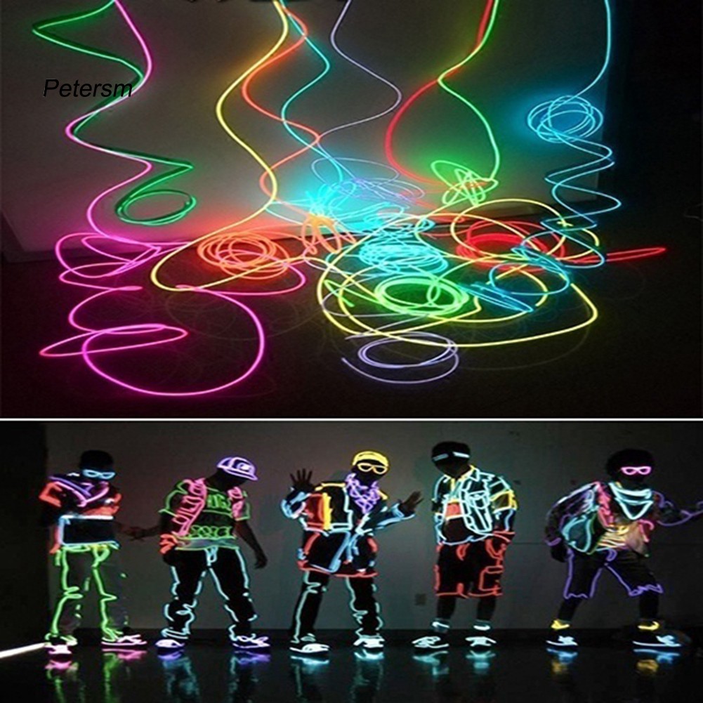 Dây đèn LED nhiều màu trang trí nội thất xe hơi dài 1/2/3/4/5m