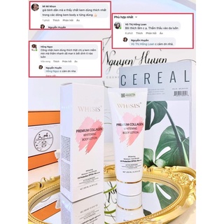 SIÊU PHẨM KEM DƯỠNG TRẮNG BODY WHISIS(Bao chuẩn auth)