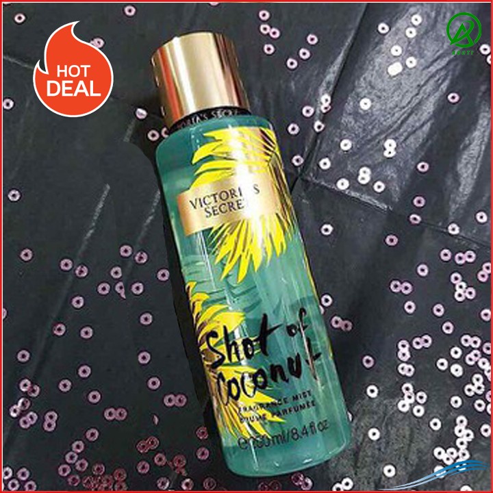 Xịt Thơm Body Mist Toàn Thân Shot Of Coconut - Victorias Secret